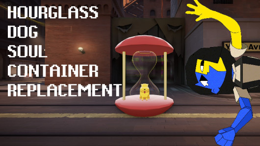 ENA Hourglass Dog Soul Container