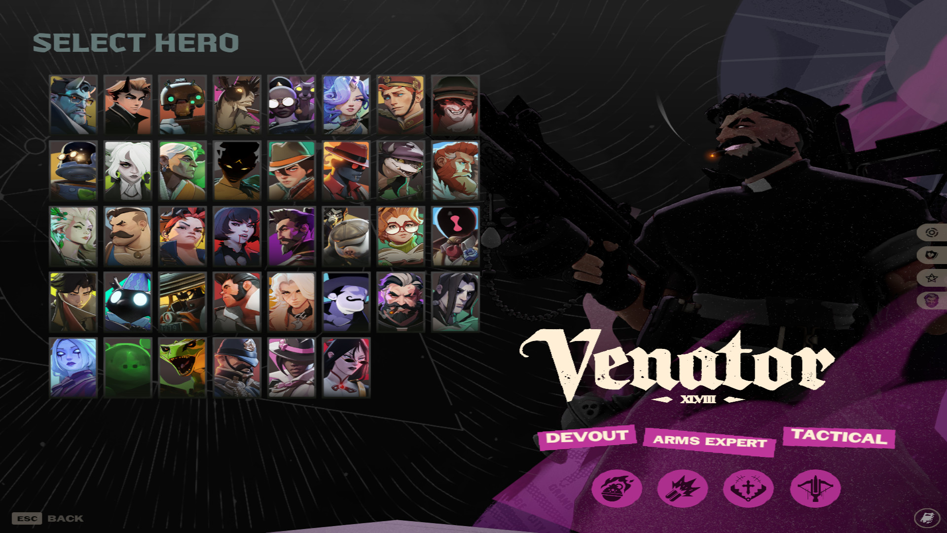 venator black recolor (no vest or tabard)