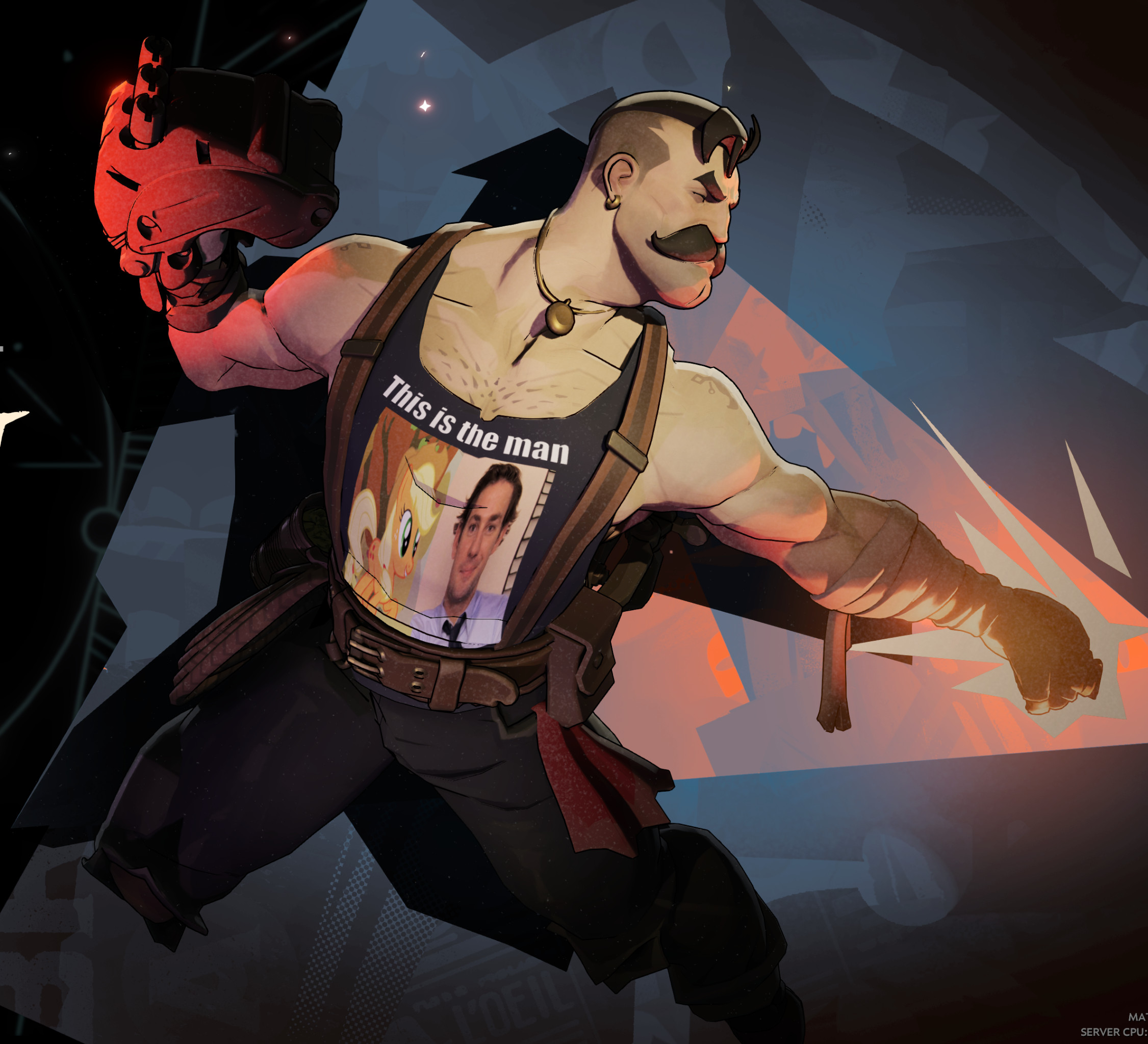 "This is the man" Shirt Lash image 3