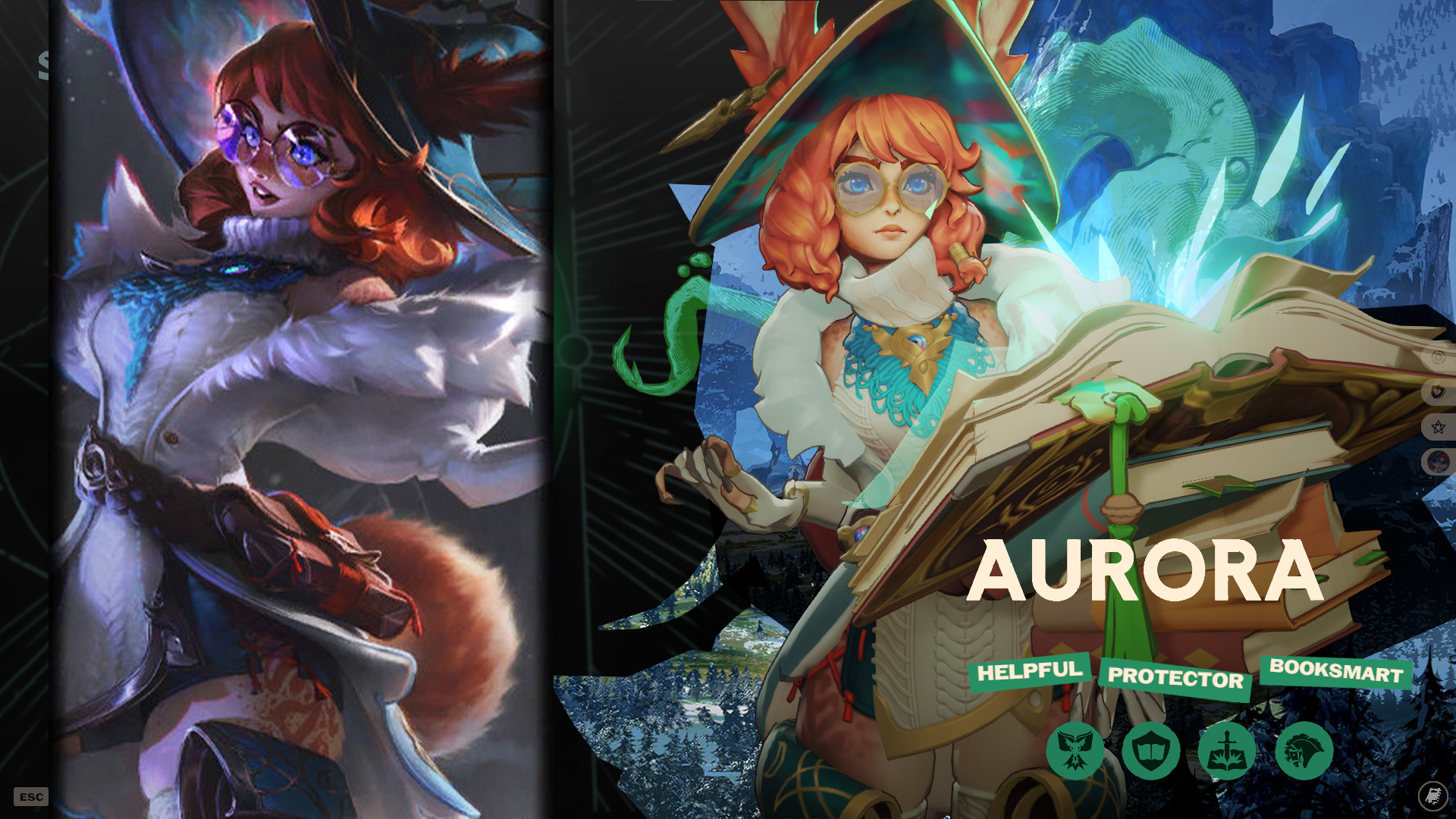 Aurora as Paige (League of Legends)