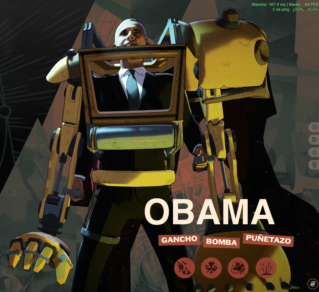 Obama as Bebop image 2