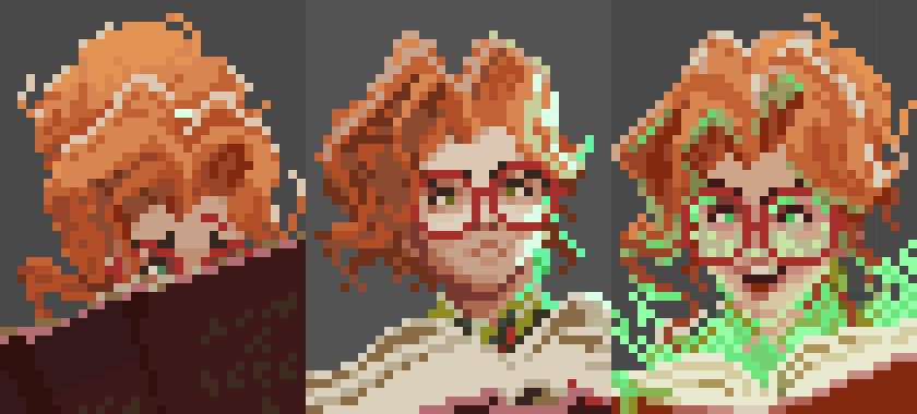 Pixel/DOTA Portraits - Academia Paige Addon image 4