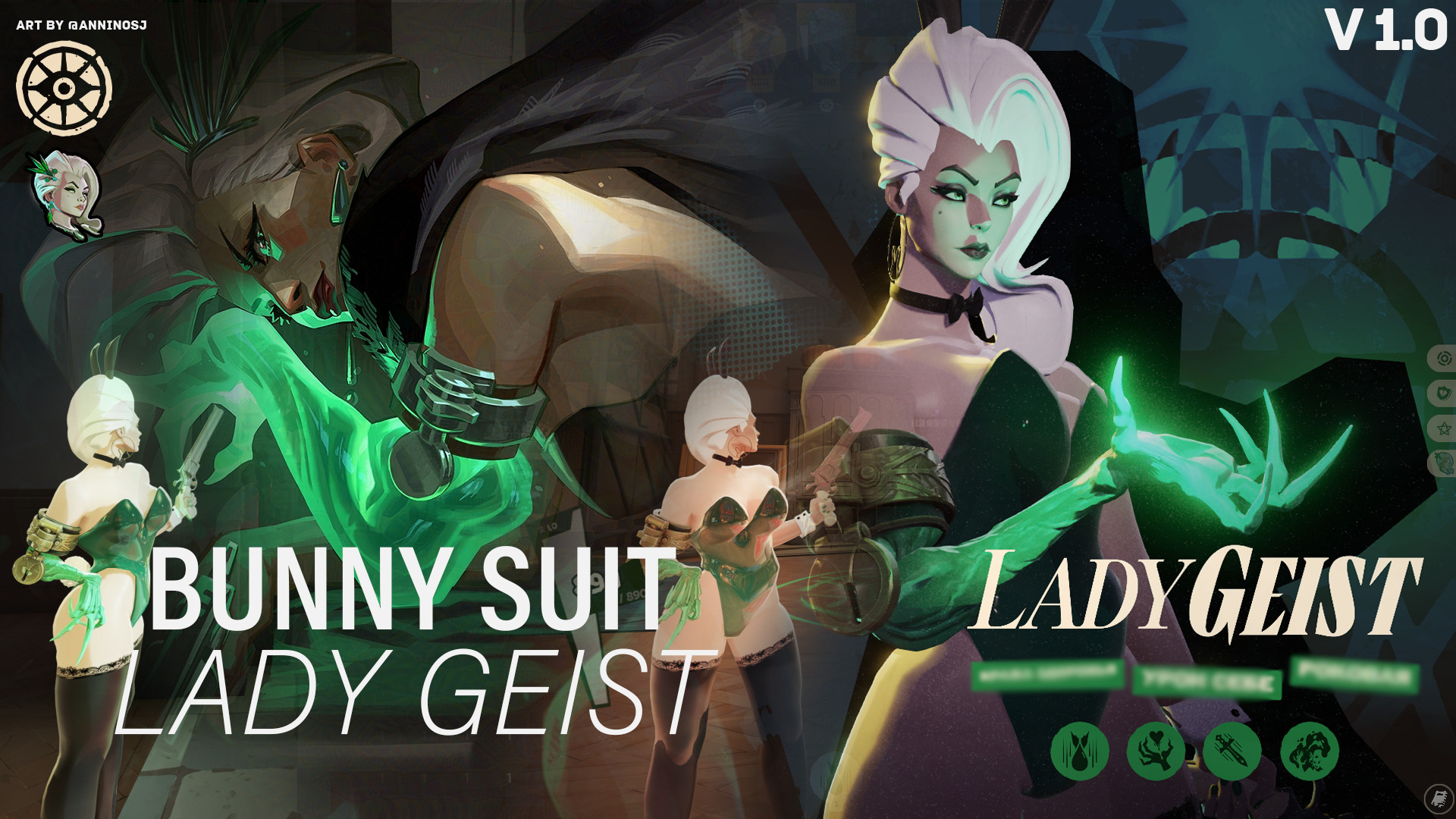 Bunny Suit Lady Geist image 2