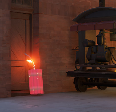 Toontown TNT as Holliday's Explosive Barrel image 3