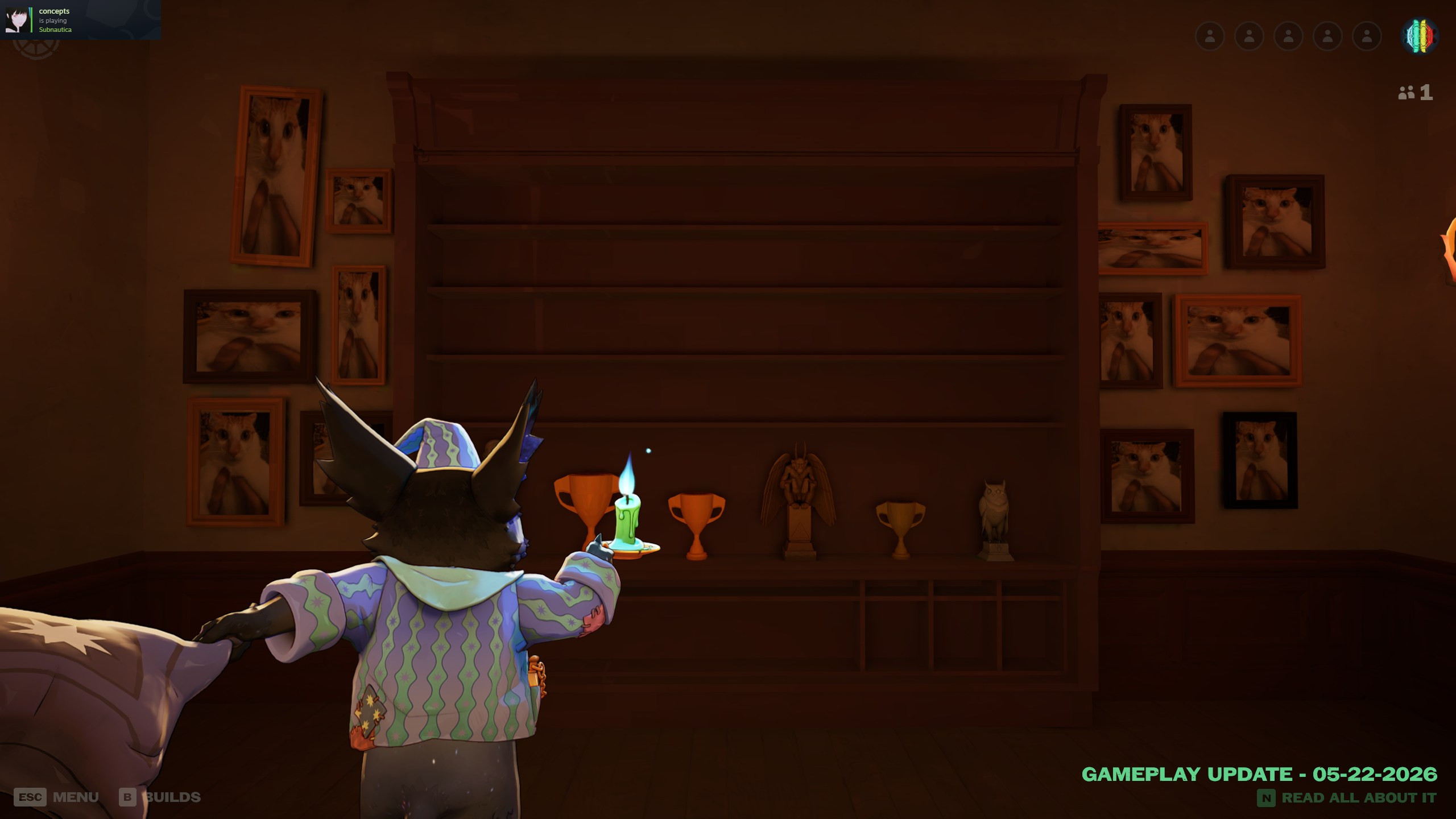 All Hideout paintings are Orange Chud image 3