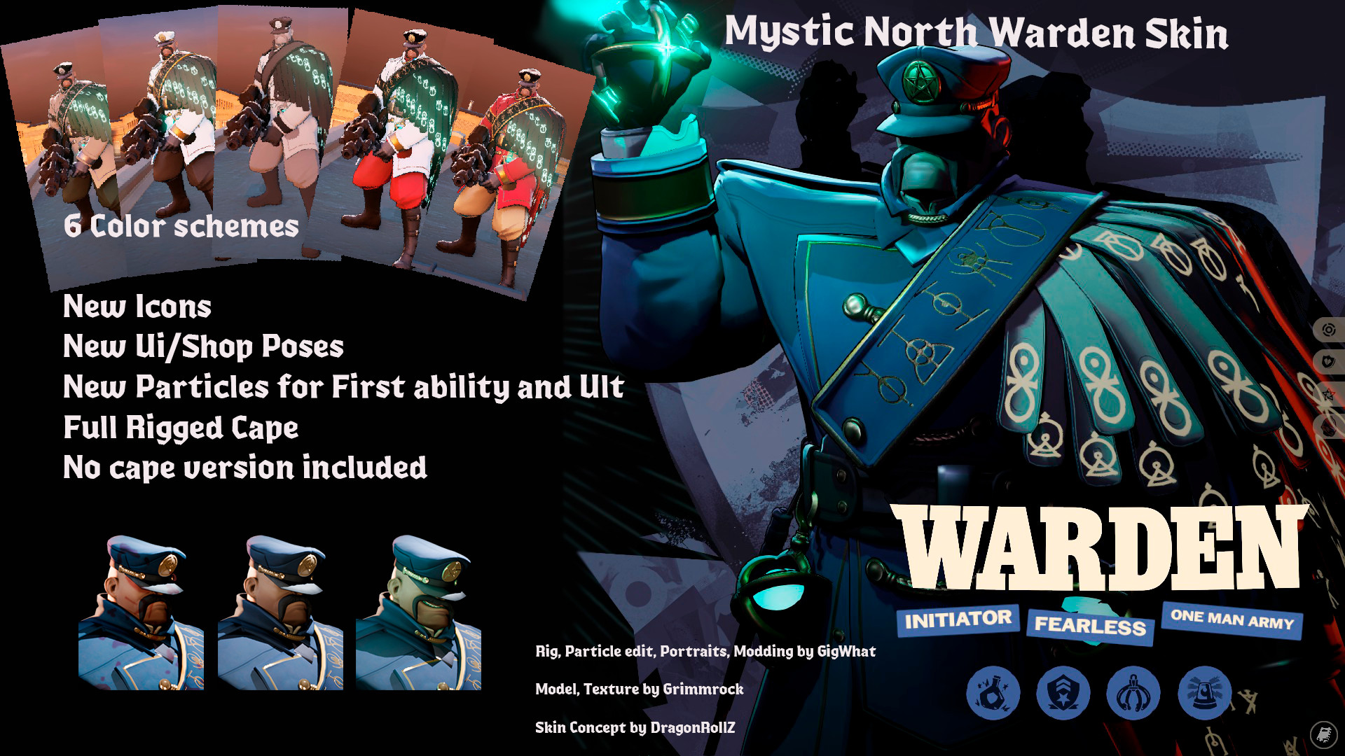 Warden Remodel mod image 2