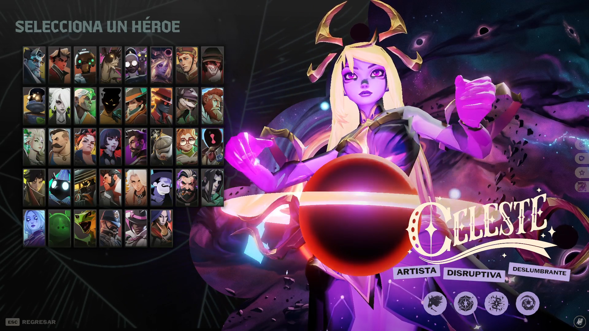 Dark Cosmic Lux as Celeste