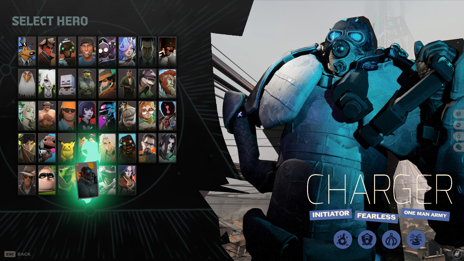 Combine Charger | Warden Skin image 6