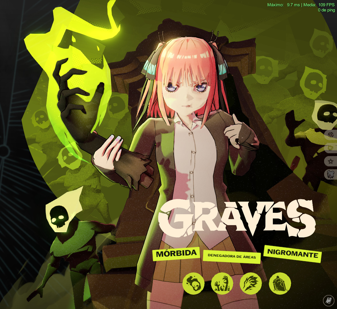 Nino Nakano (Quintessential Quintuplets) as Graves image 2