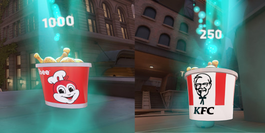 KFC/Jollibee Chicken Bucket Spirit Urn