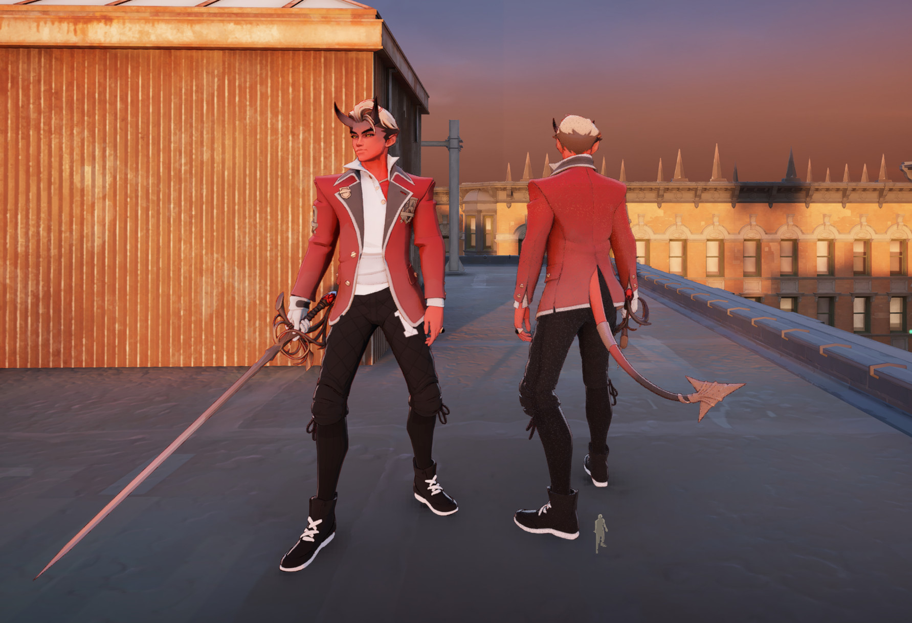 Black Pants & Shoes for Apollo image 2