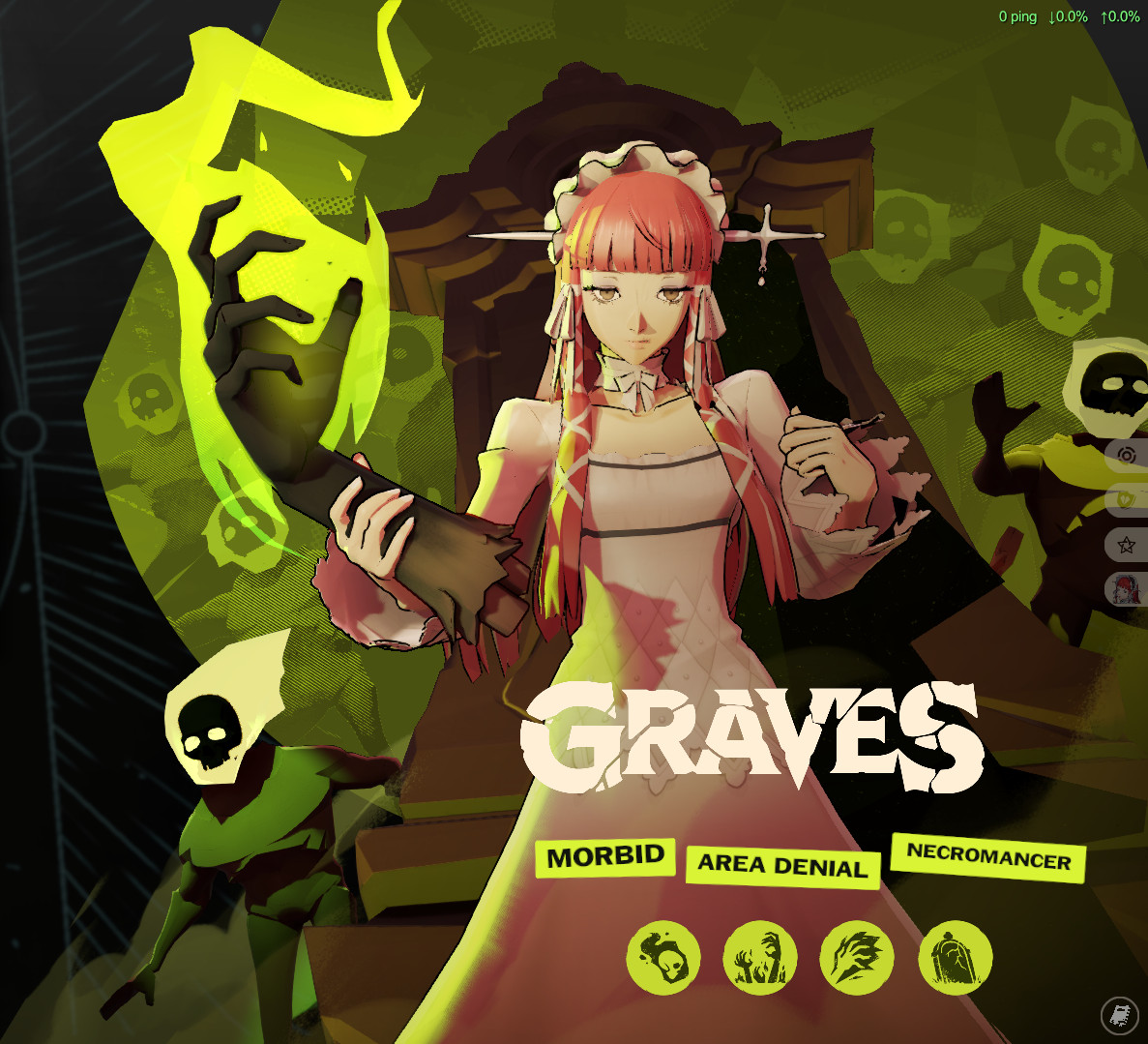 Chidori(Persona 3 Reload) as Graves