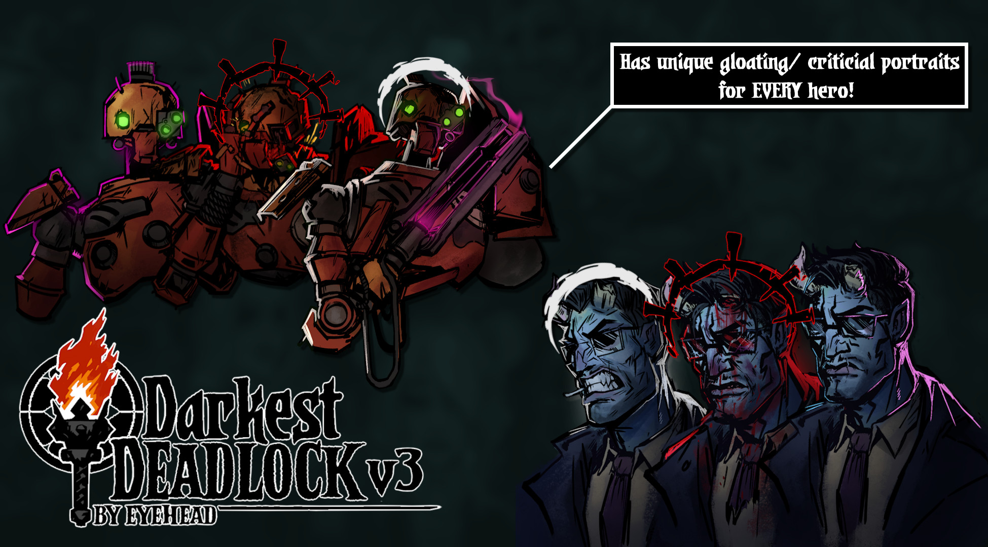 [OLD GODS NEW BLOOD] DARKEST DEADLOCK Portraits image 4