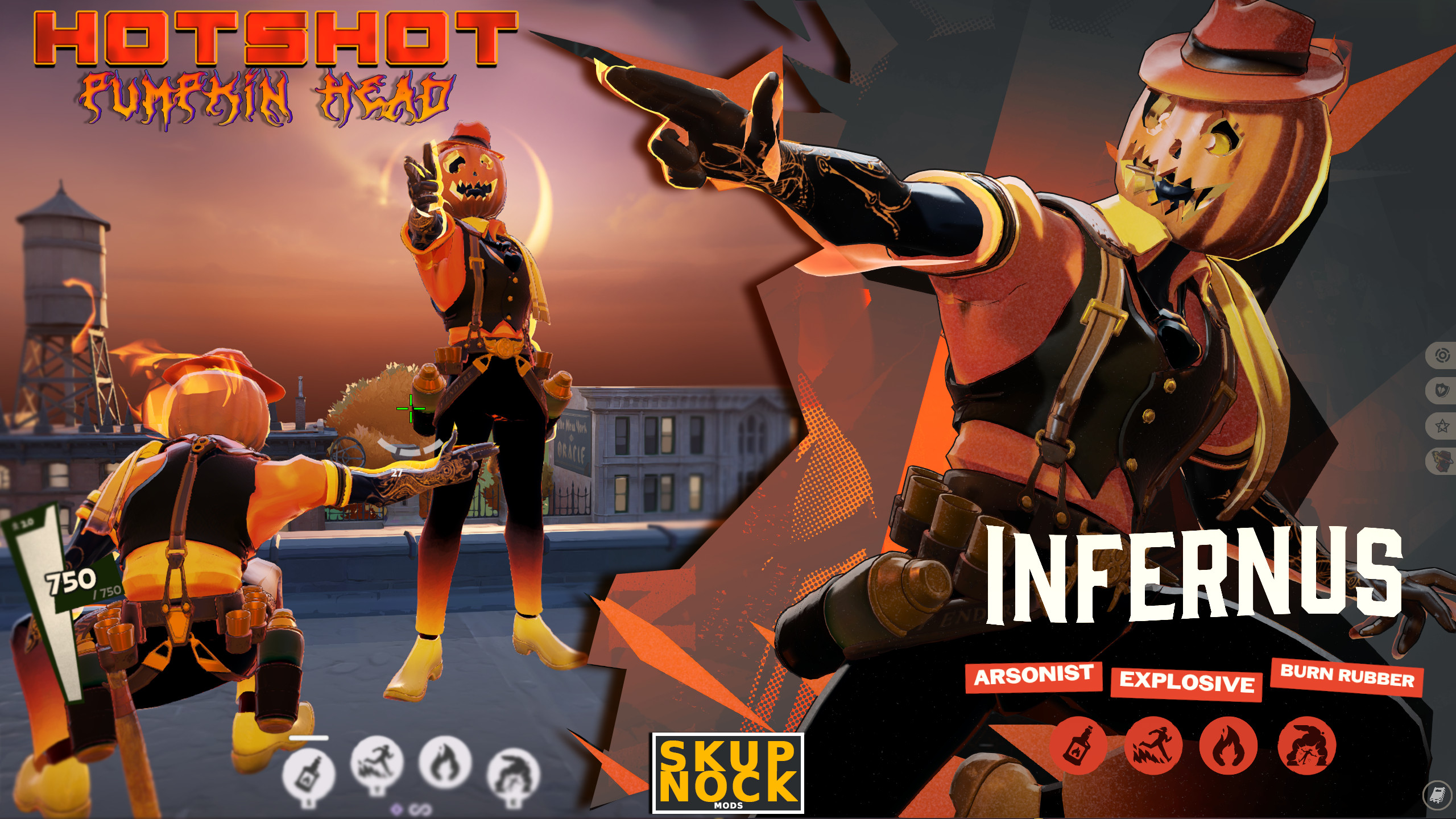 Hotshot Infernus//PUMPKIN HEAD image 3