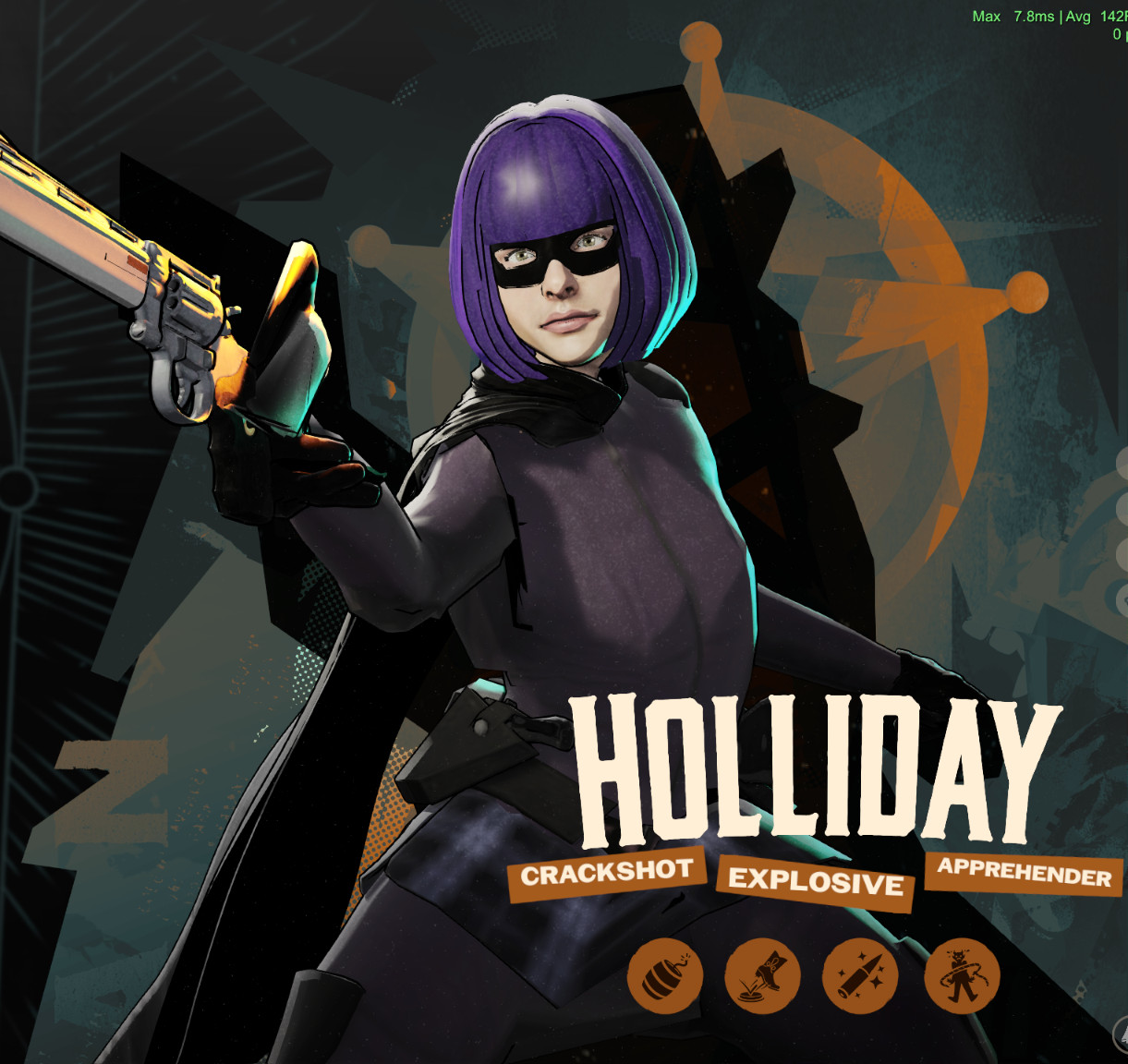 Hit-Girl (Kick-Ass) as Holliday image 2