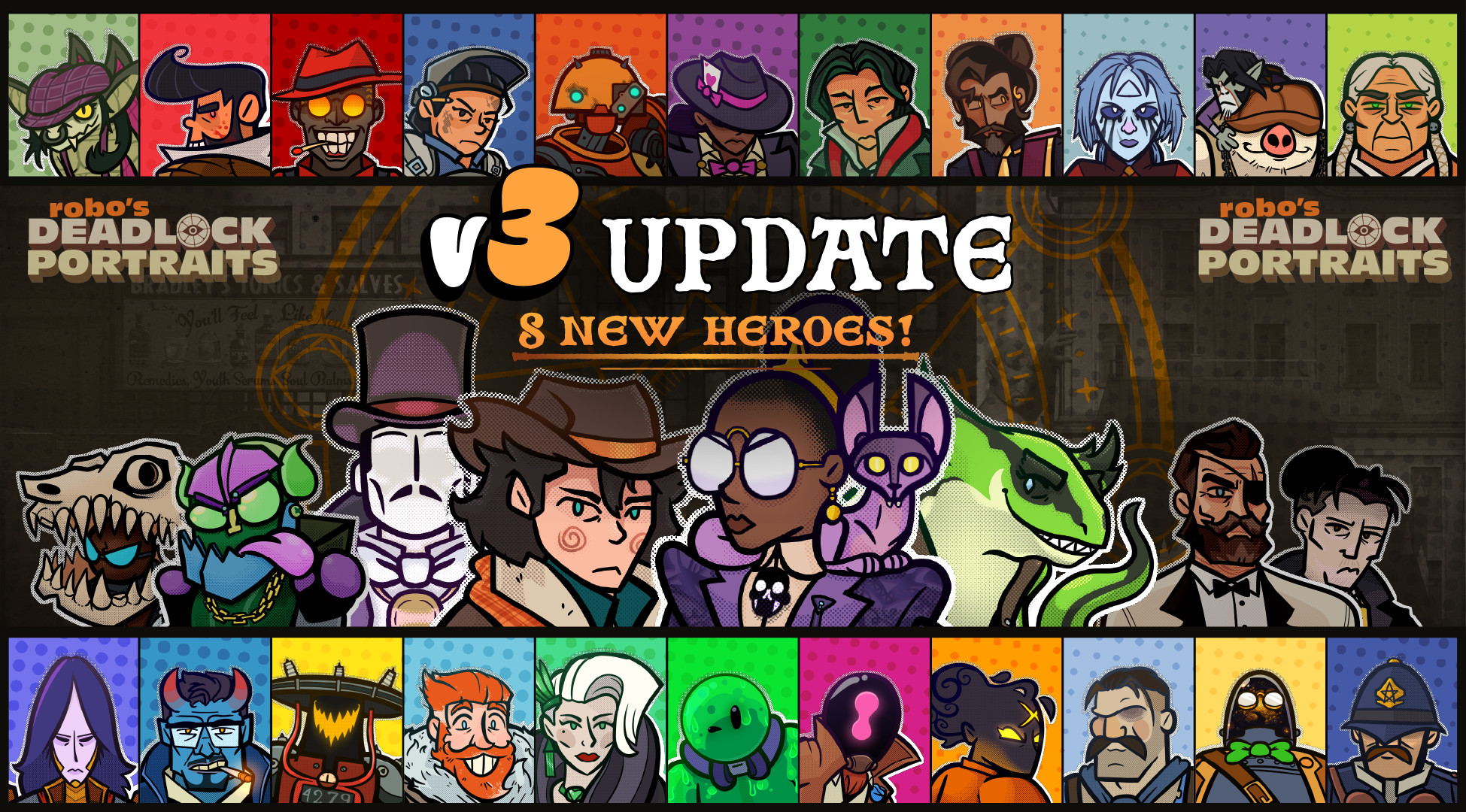 robo's Deadlock Portraits [V3 UPDATE! NEW HEROES!] image 2