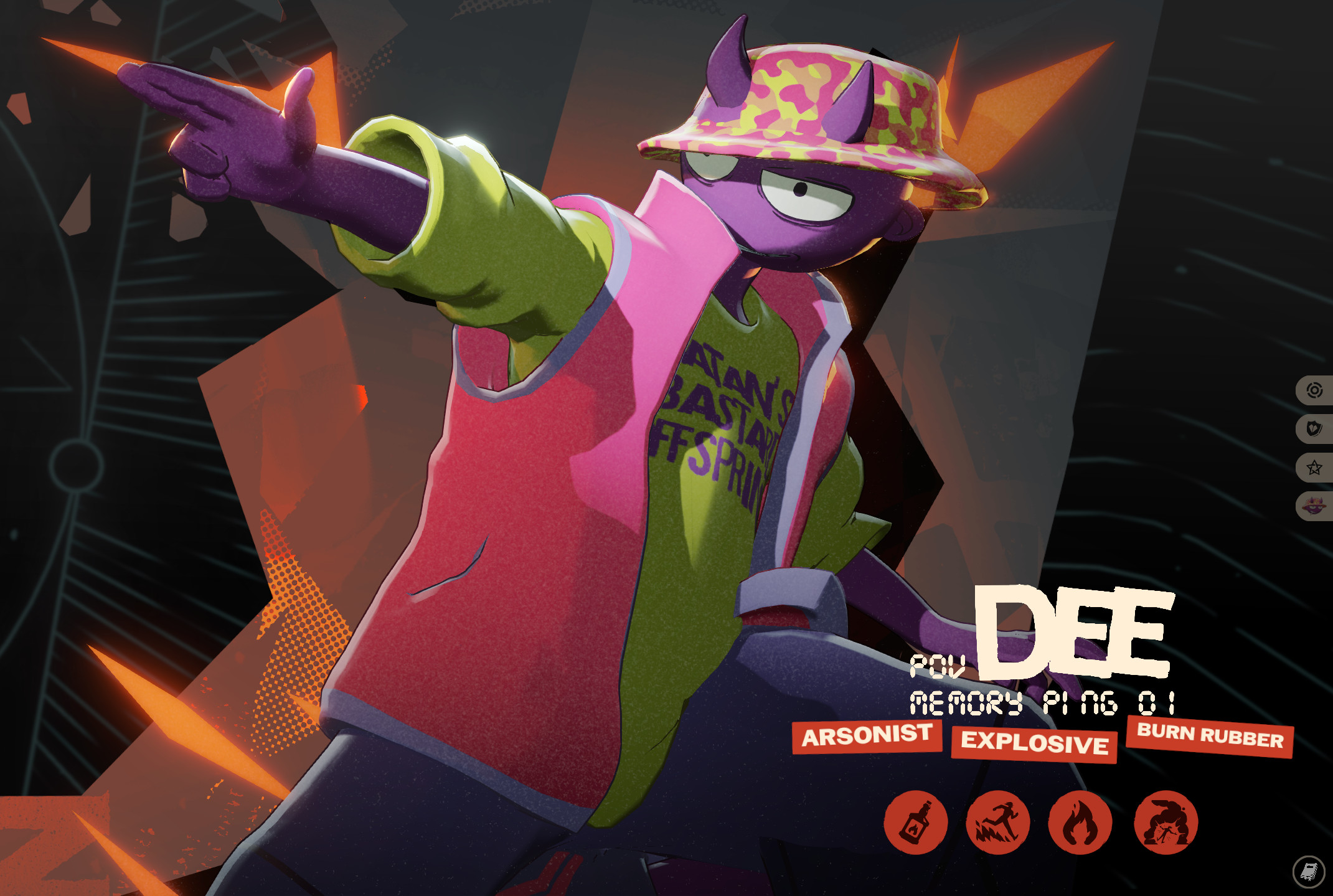 Dee as Infernus image 3