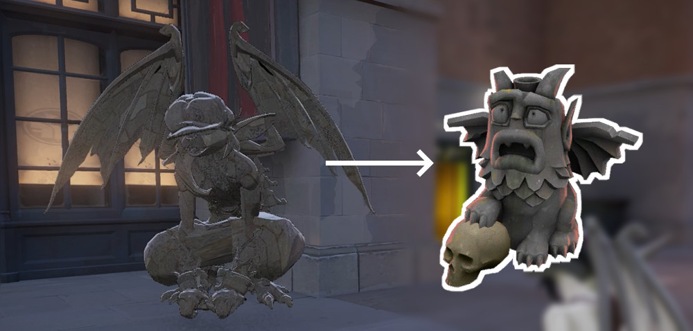 TF2 Soul Gargoyle Ivy Stone Form image 2