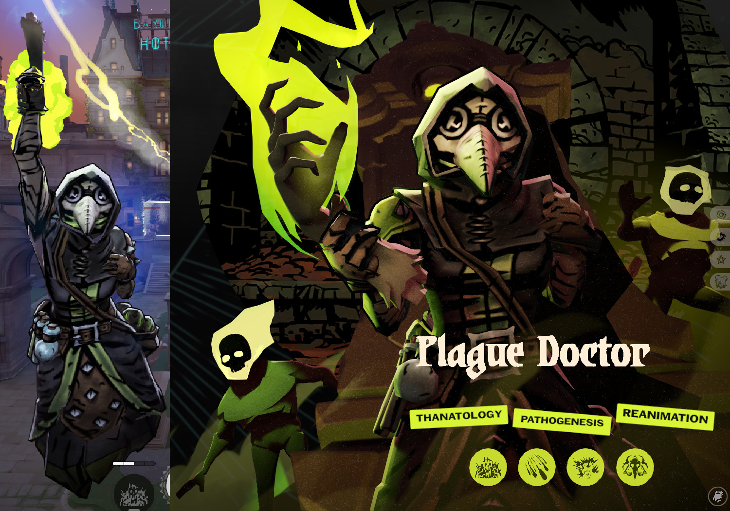 Darkest Dungeon Plague Doctor - Graves