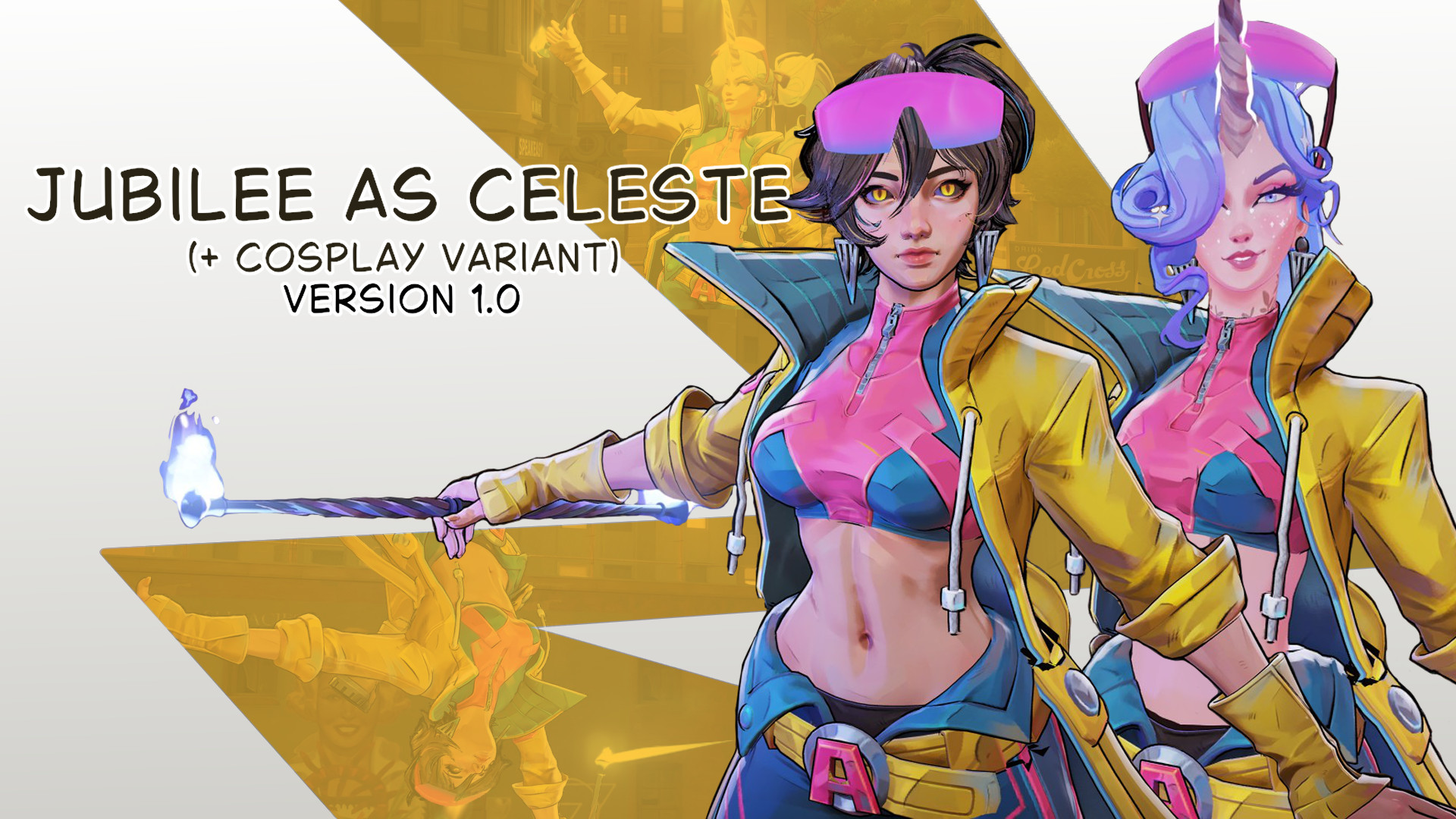 Jubilee as Celeste (+ cosplay variation) image 2