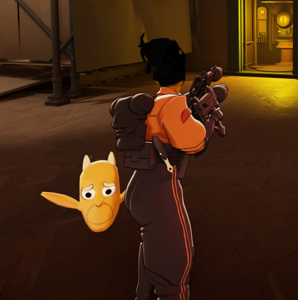 Charming orange goblin container image 3