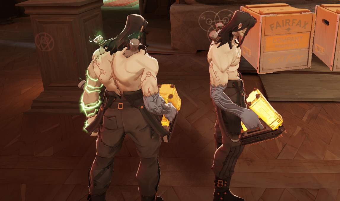 Australium "Memento Mori" (Gold Victor Gun) image 4