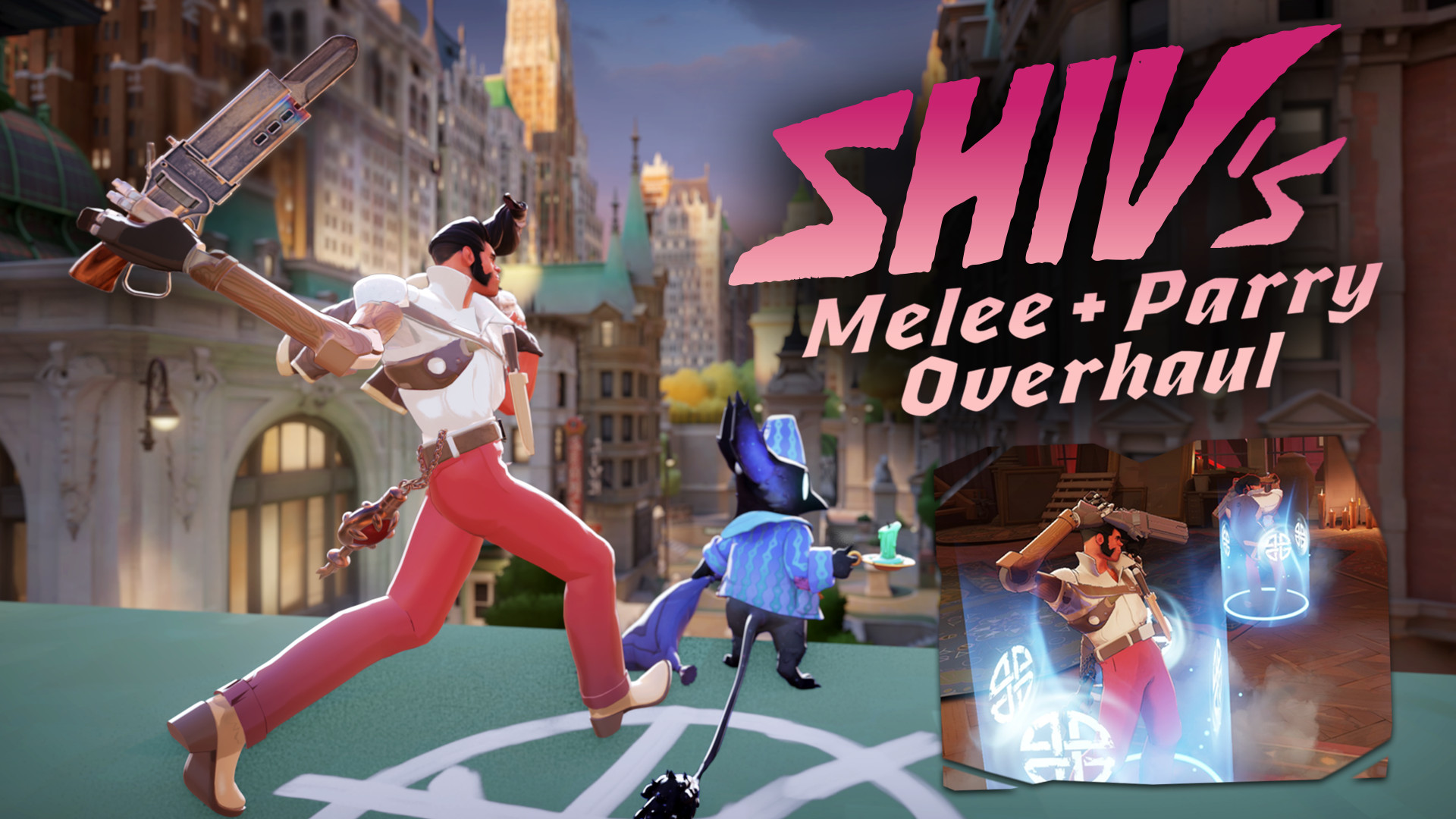 Shiv melee and parry animations image 2