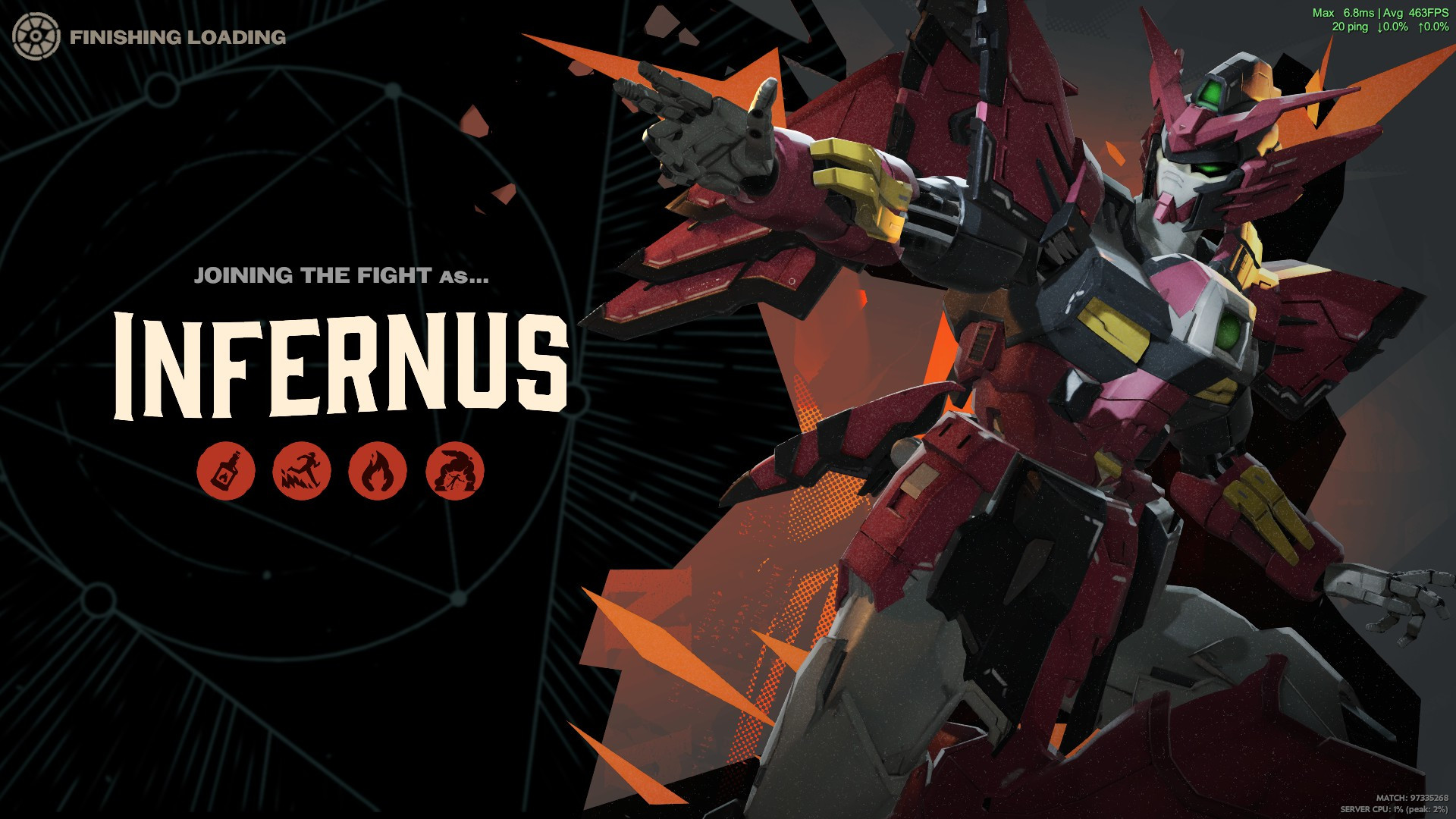 Epyon as Infernus