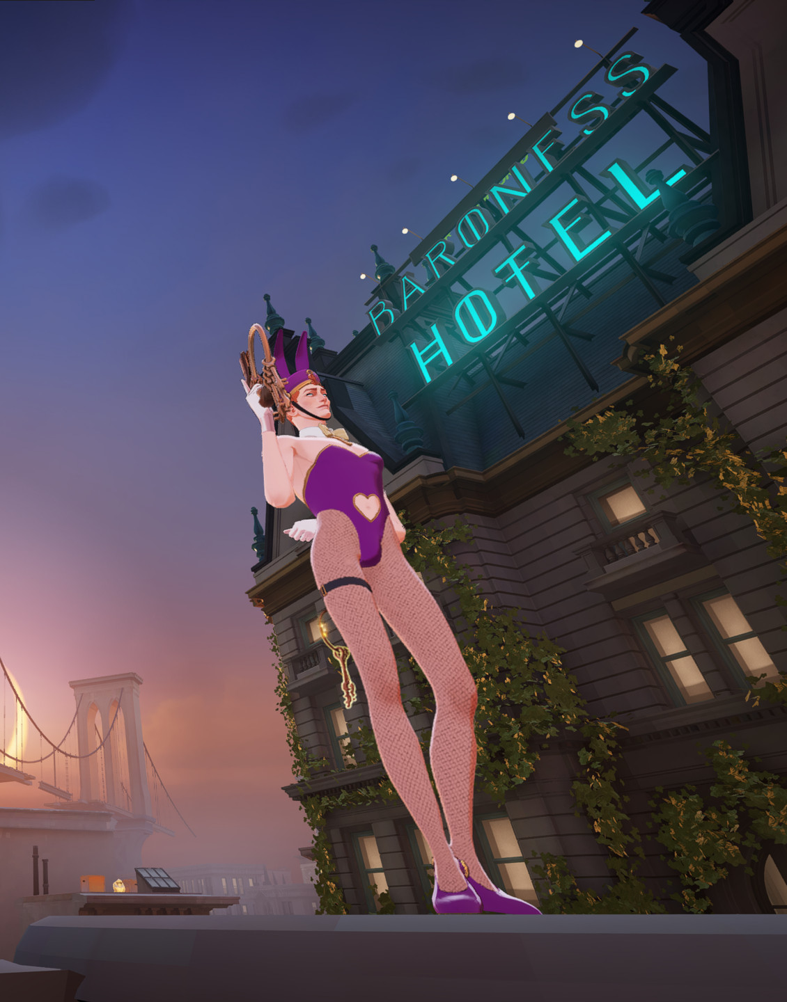 Purple Doorman (Bunny Suit Compatible) image 7