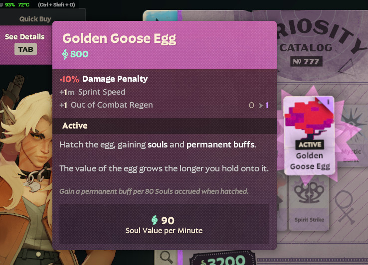 Deltarune Strange tree Golden gose egg replacement