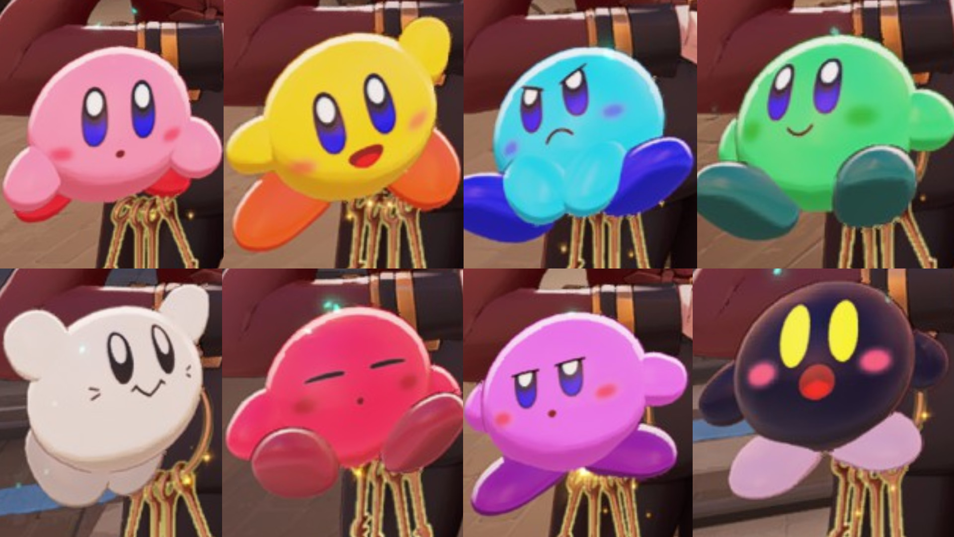 Kirby Colour Variants SoulContainer image 2