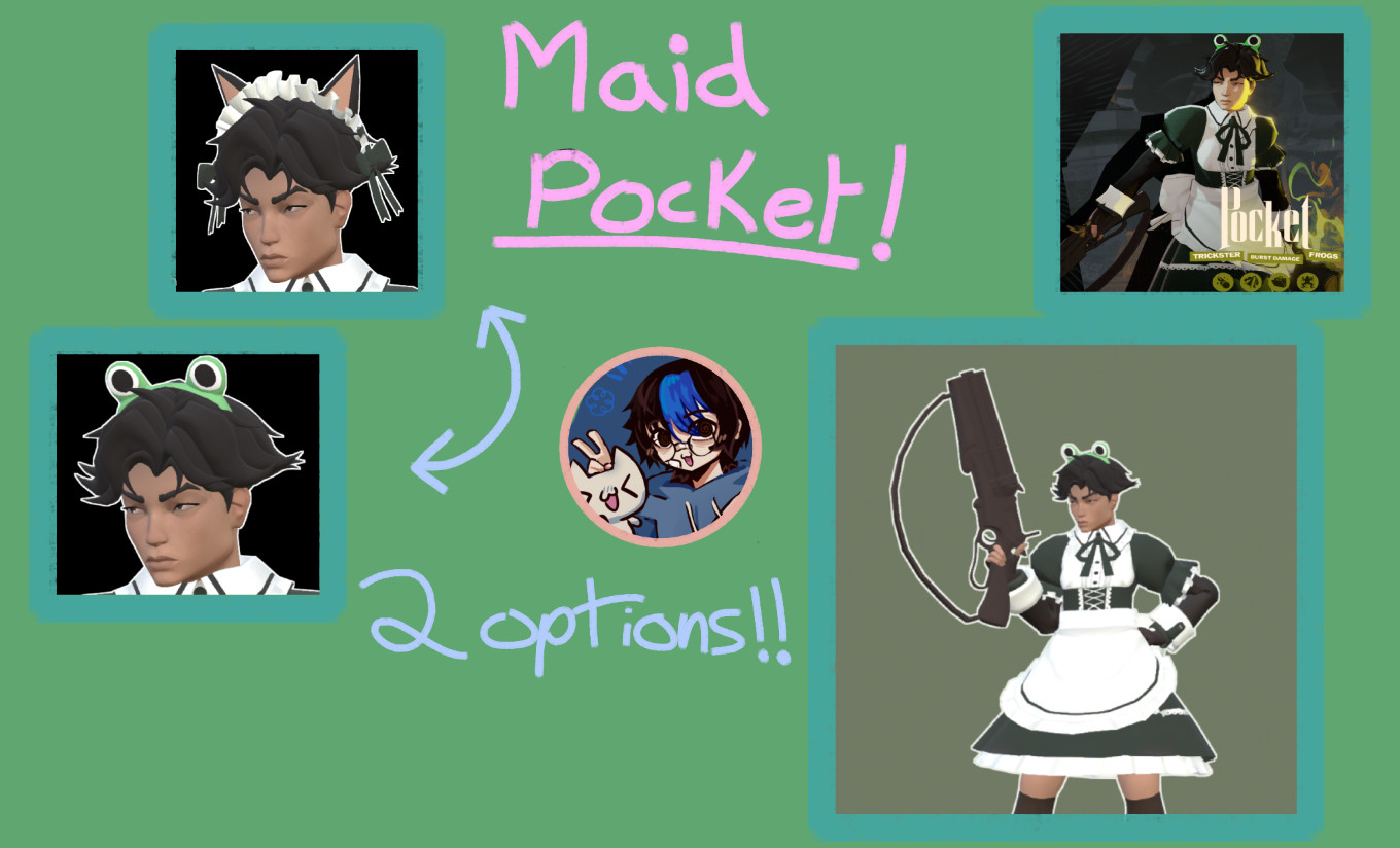 Maid Dress - Pocket image 2