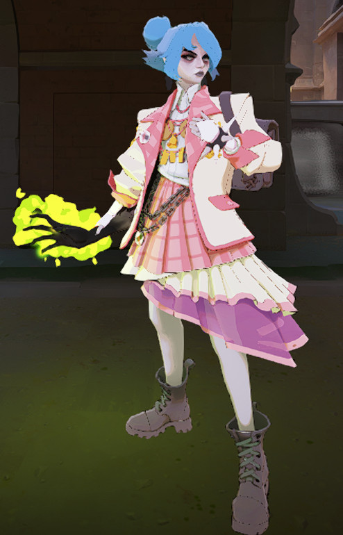Nichijou Inspired Graves Recolor image 5