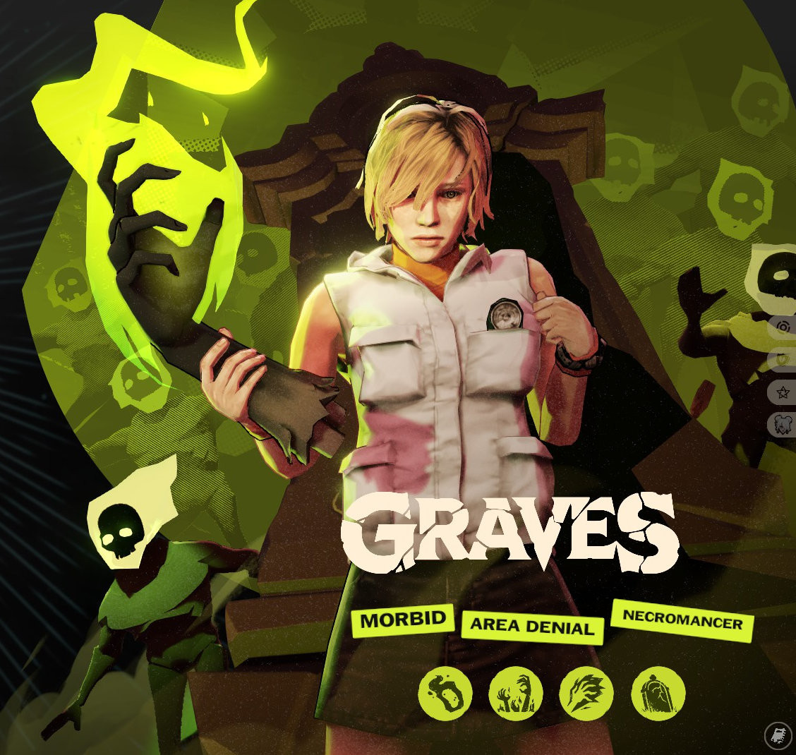 Heather Mason as Graves