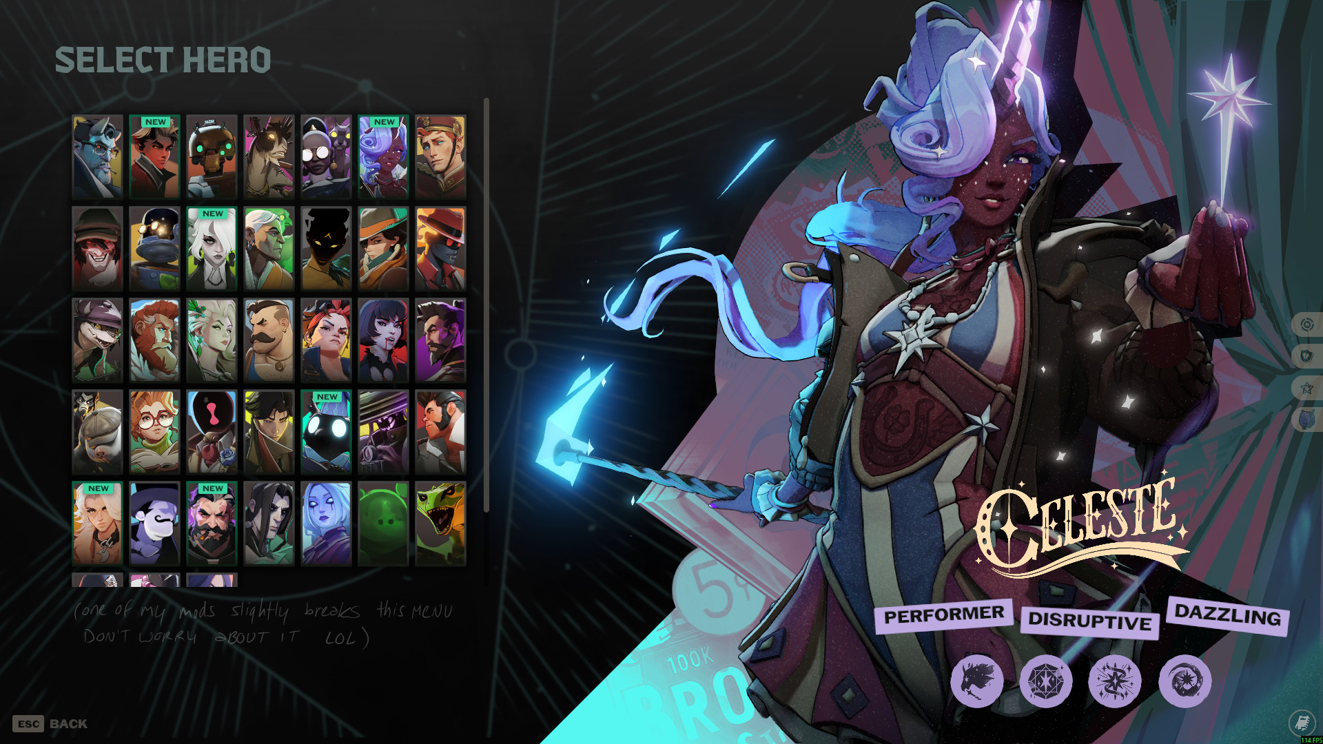 Black Celeste (plus UI/posters!) image 3