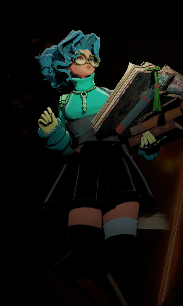 Paige hatsune miku theme recolor + book cover image 2