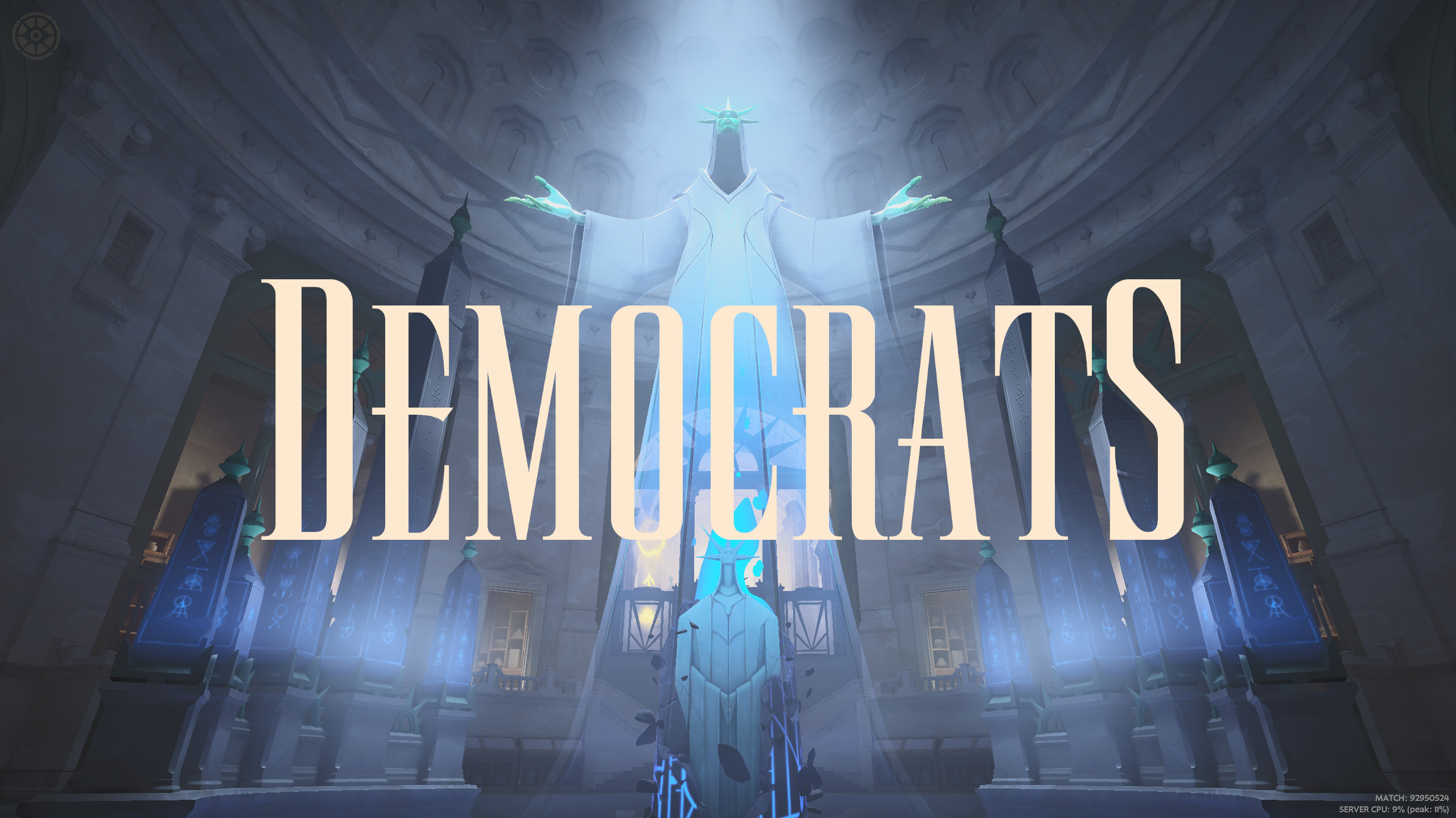 Democrats Vs. Republicans Wordmark