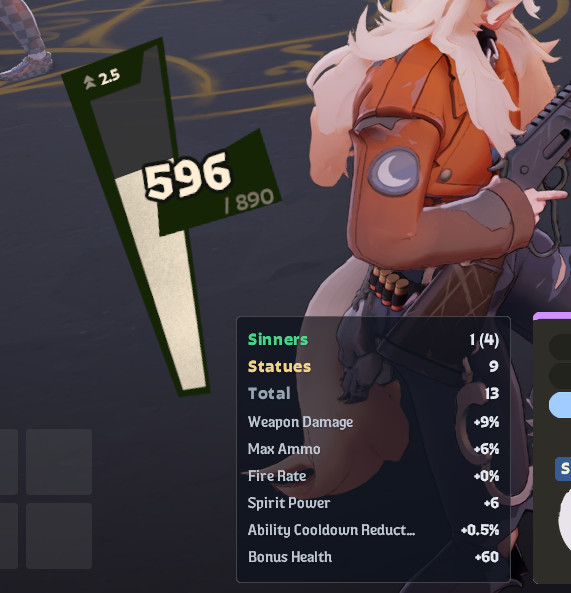 Sinners and Statues Tracker