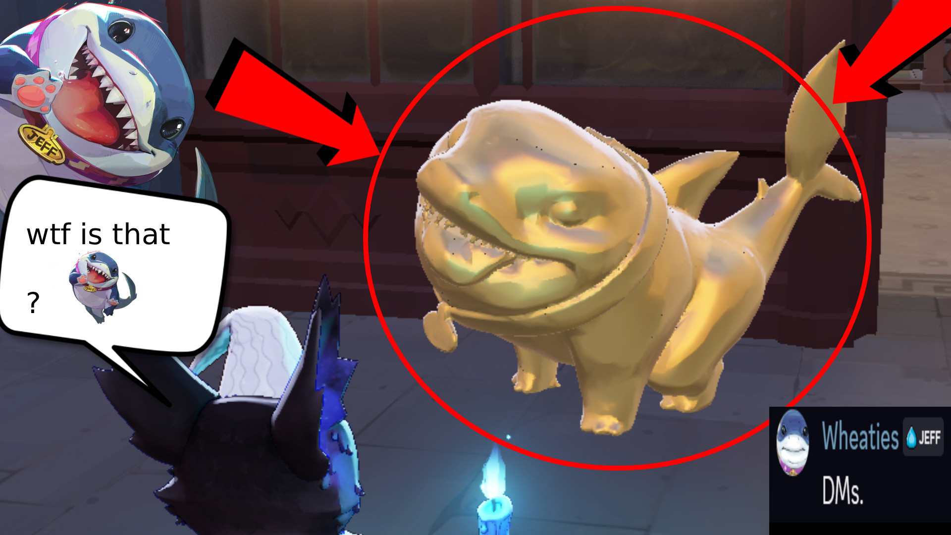 Jeff The Shark Gold Container (With Jeff Sounds)! image 2