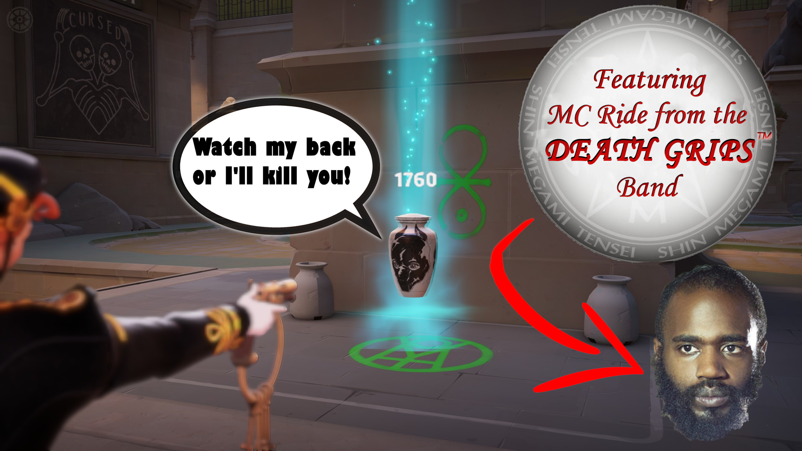 DEATH GRIPS URN image 3