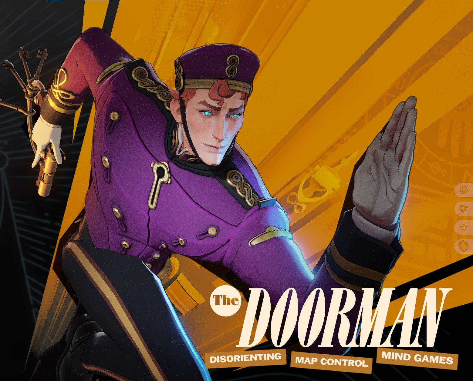 Purple Doorman (Bunny Suit Compatible) image 2