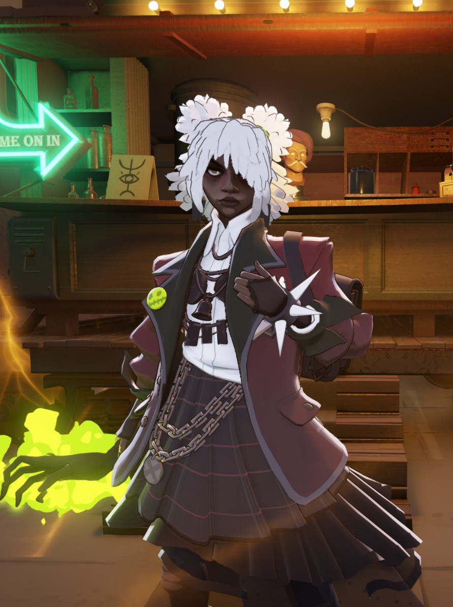 Black Graves w/ Locs (Includes UI) image 6