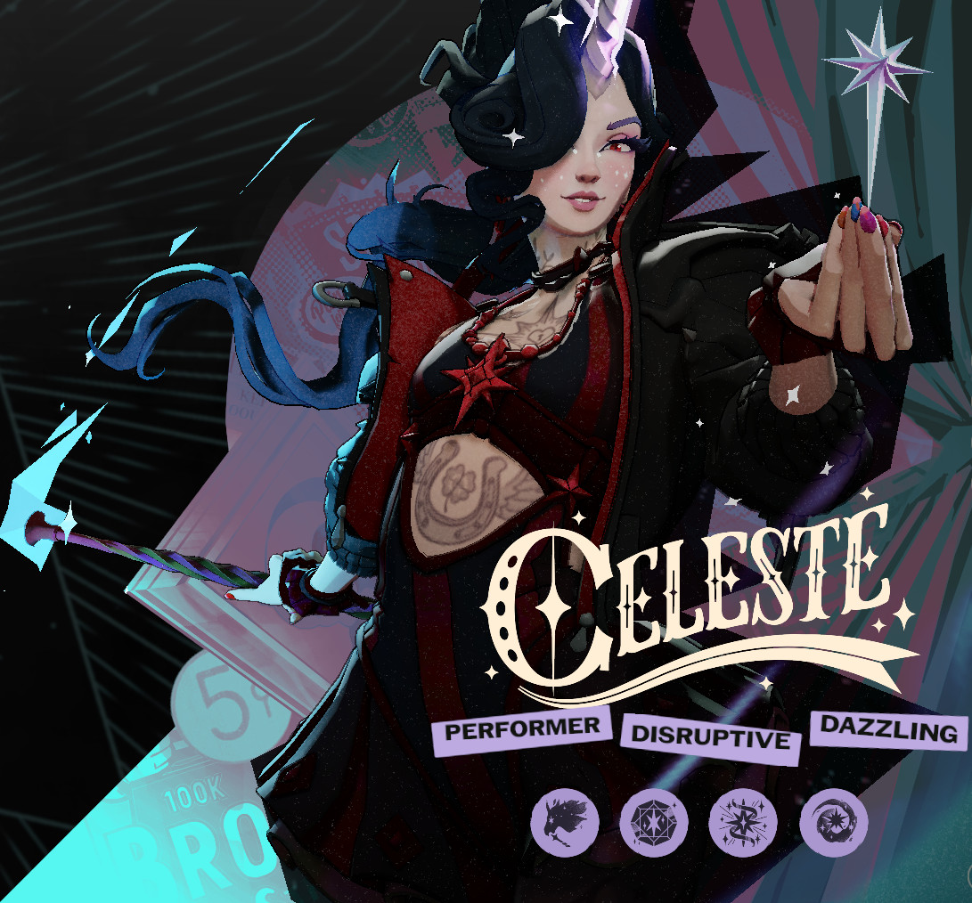 Black & Red Celeste image 2