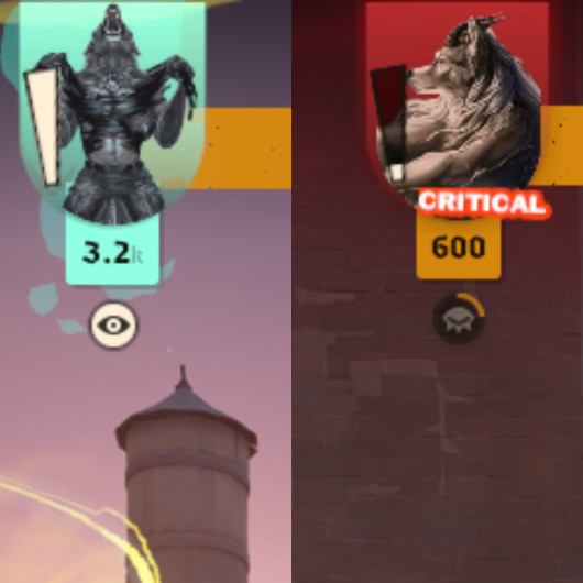 Werewolf Meme images over Silver Gloating and Crit