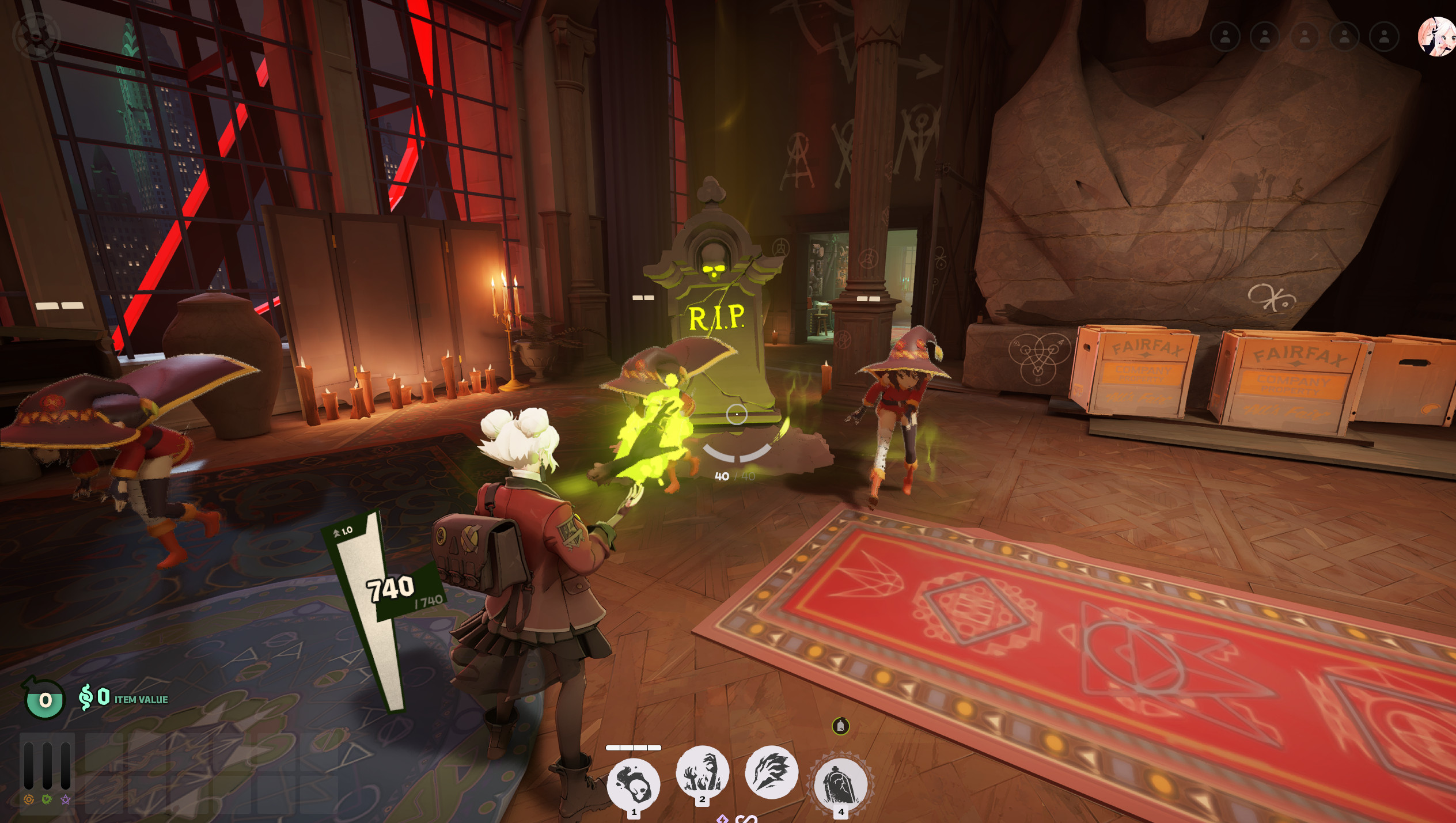 Megumin over Grave's Zombies image 3