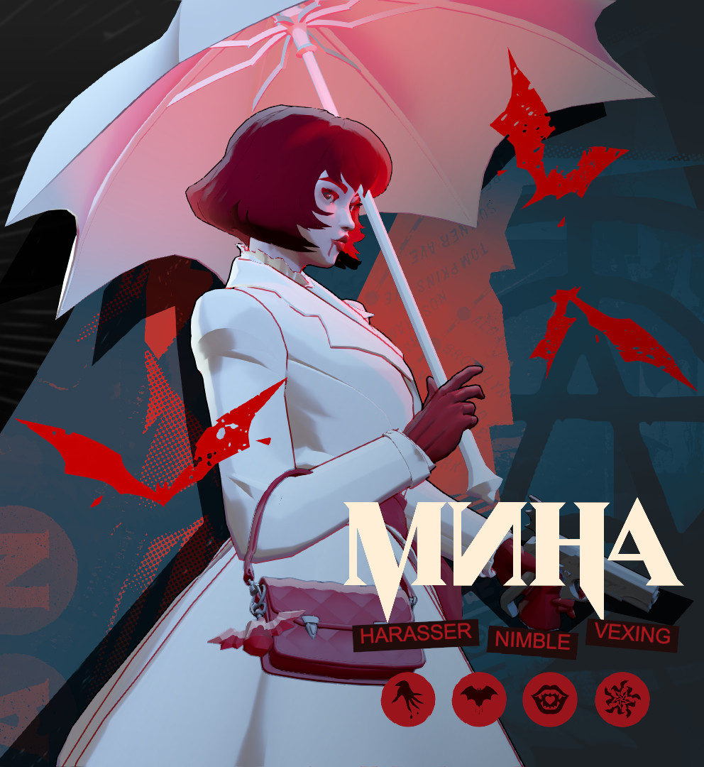Red White and Mina image 2
