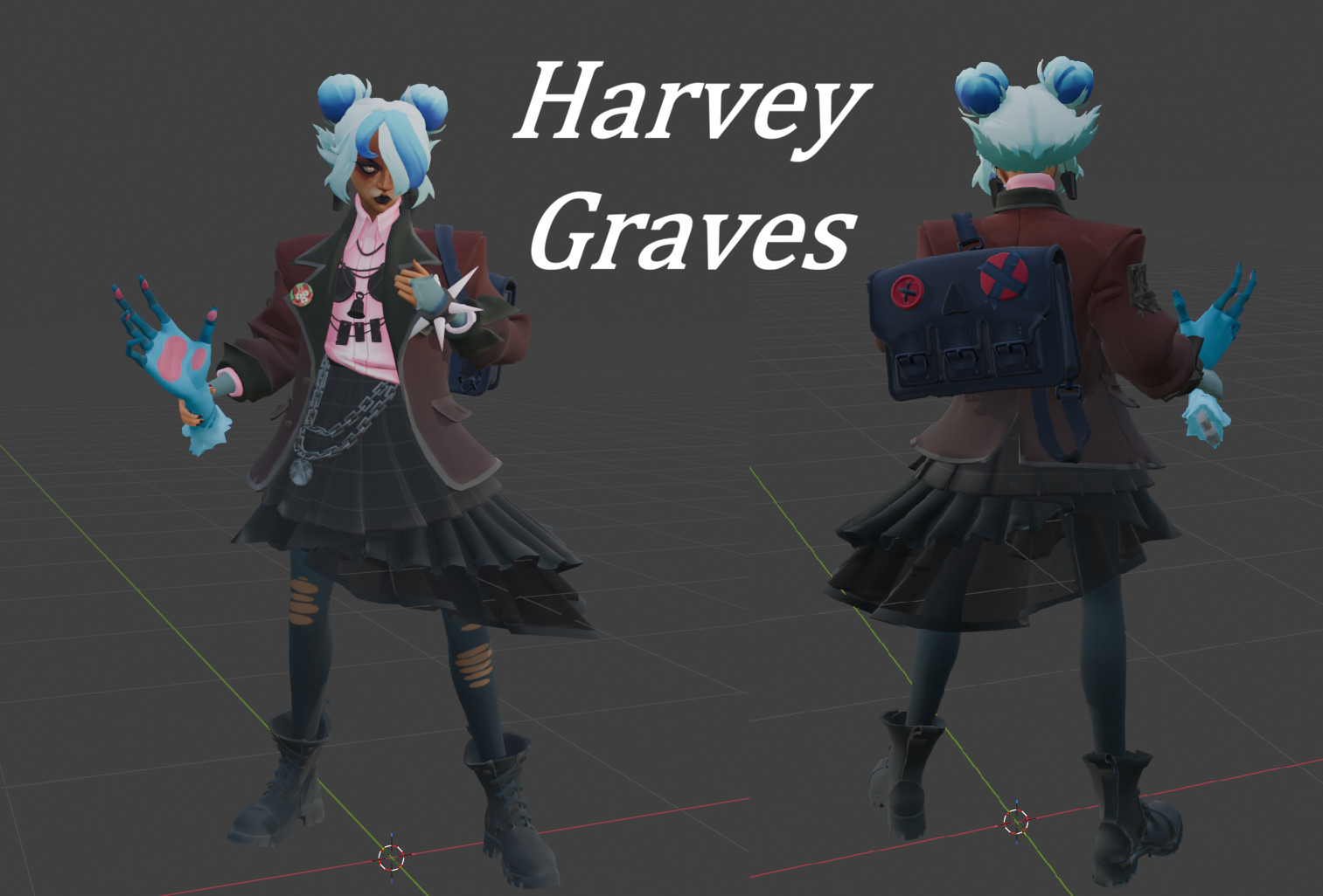 Harvey Graves (OC Recolor) image 3