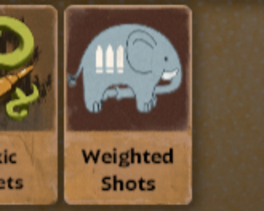 Alternate Weighted Shots Icon