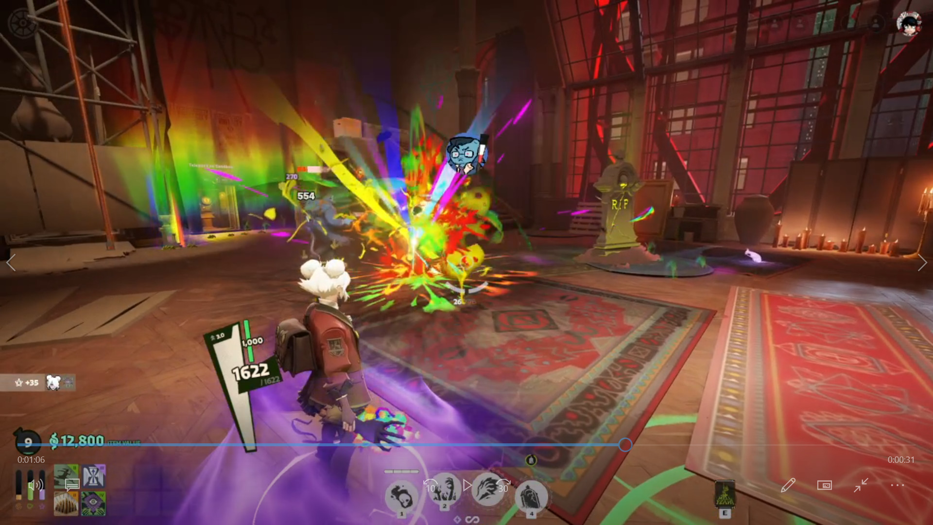 Rainbow Particles For Graves image 4
