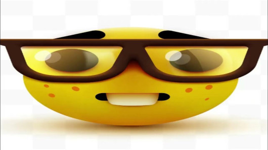 Nerd Emoji Container